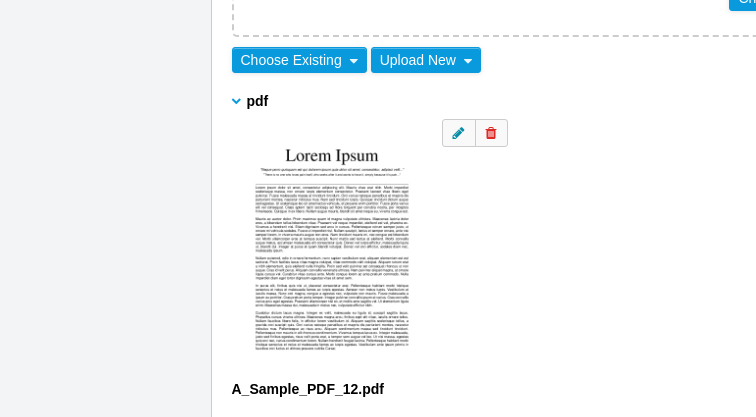 Picture of thumbnail in field